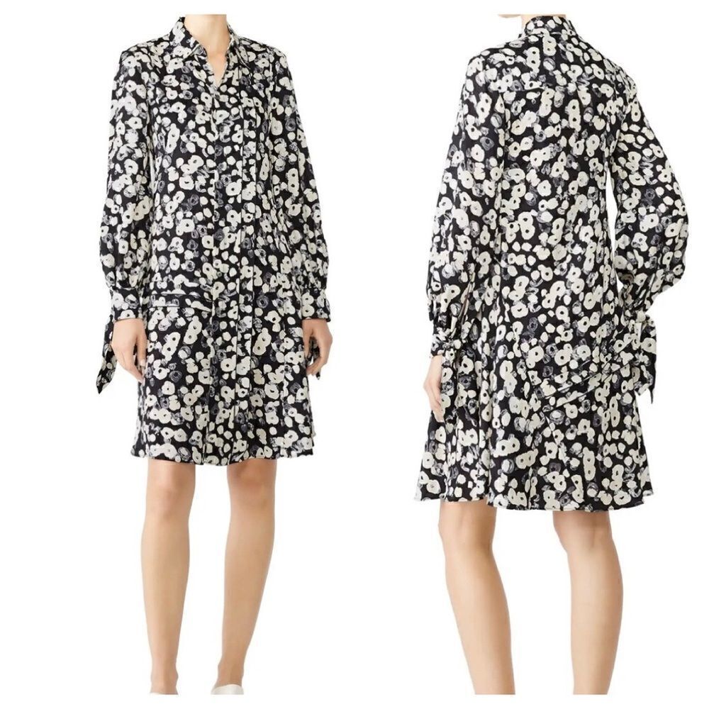 DEREK LAM Poppy Floral Shirtdress